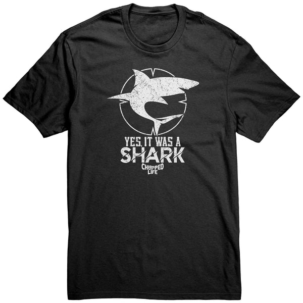 Yes, It Was A Shark - Unisex Tshirt