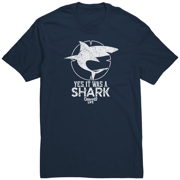 Yes, It Was A Shark - Unisex Tshirt