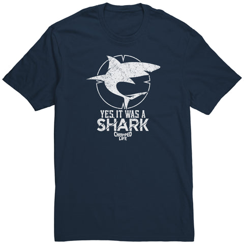 Yes, It Was A Shark - Unisex Tshirt