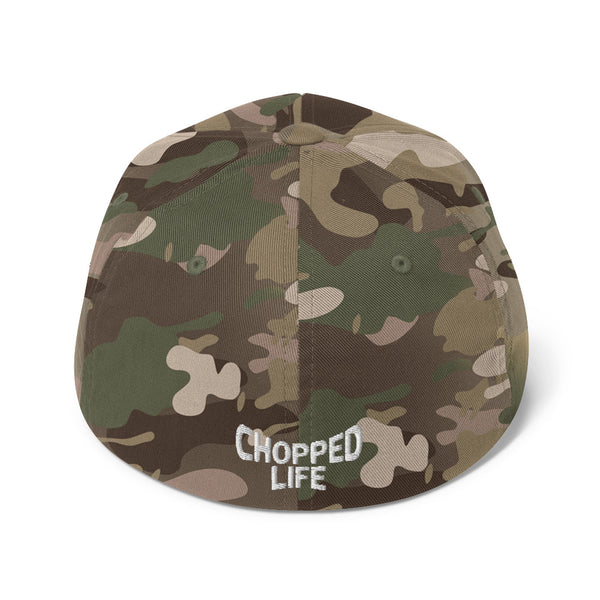 Shull and Limbs - FlexFit Structured Twill Cap, Camo