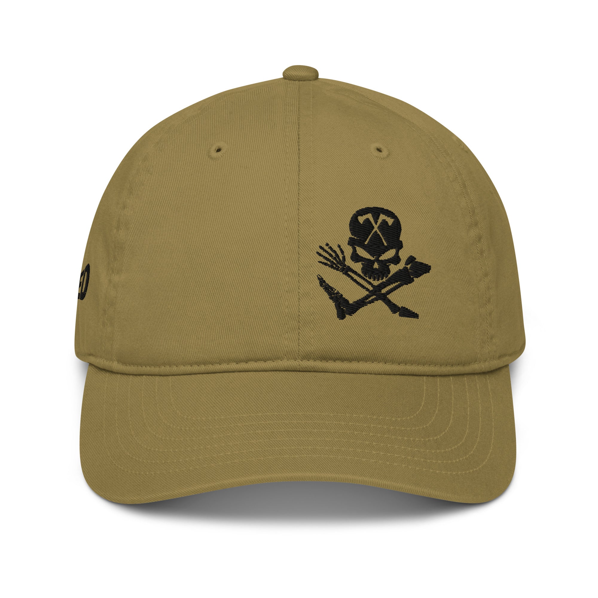 Skull and Limbs - Organic Dad Hat, Jungle