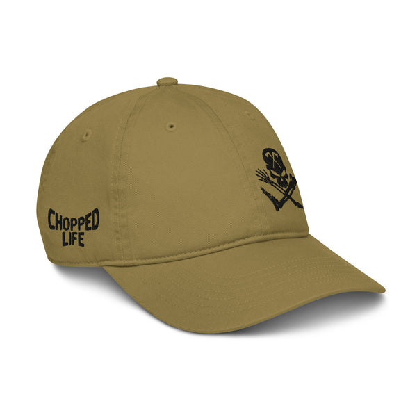 Skull and Limbs - Organic Dad Hat, Jungle